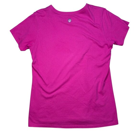 Life Is Good Crusher Tee Crew Medium Shirt Top Pink Cotton Soft Casual Outdoors - Picture 3 of 7